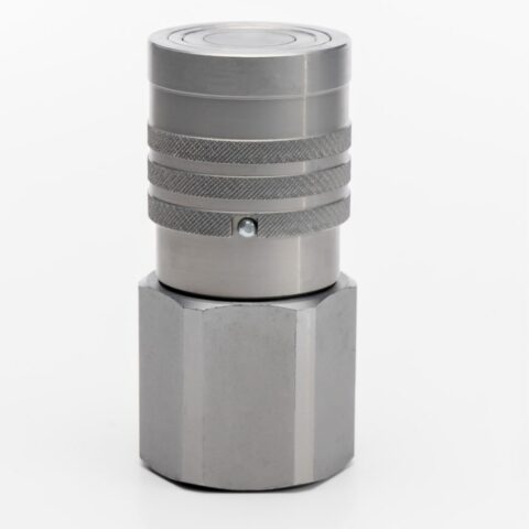 FEM-751-12FO : Parker Non-Spill, Flat Face, ISO 16028, HTMA, Hydraulic Quick Couplings - FEM and FEC Series