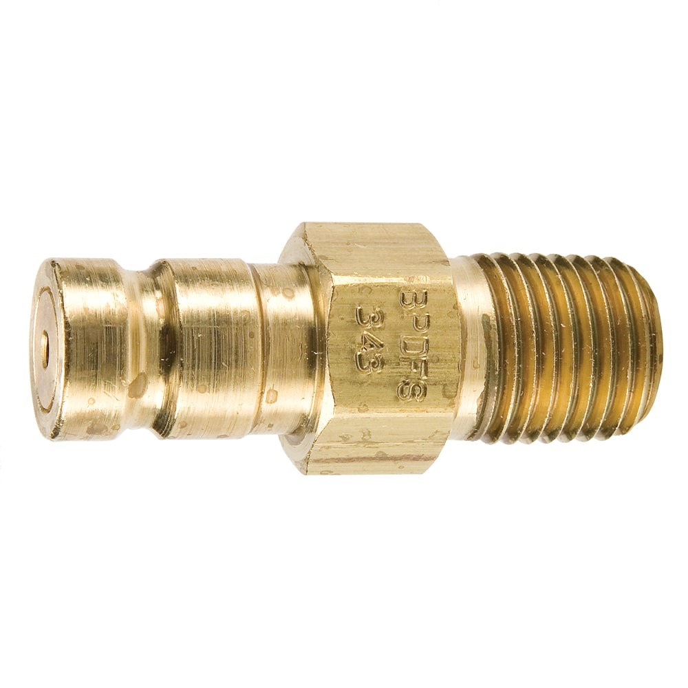 BPDFS343 : Parker Diagnostic Fluid Sampling, Test Port Quick Couplings, Brass Test Point Connectors and Steel Couplers – PDFS / BPDFS
