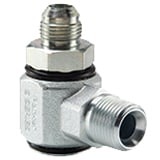S2301-8-8 : Parker Hydraulic 90 Degree Elbow, Pressure Balanced Swivels - S Series