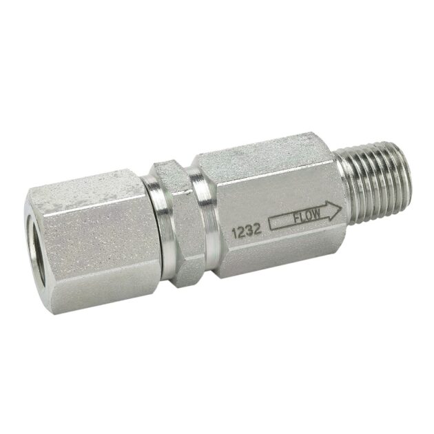 S6C8M-F5 : Parker Soft Seat, In Line Hydraulic Check Valves - S6C and 3C Series