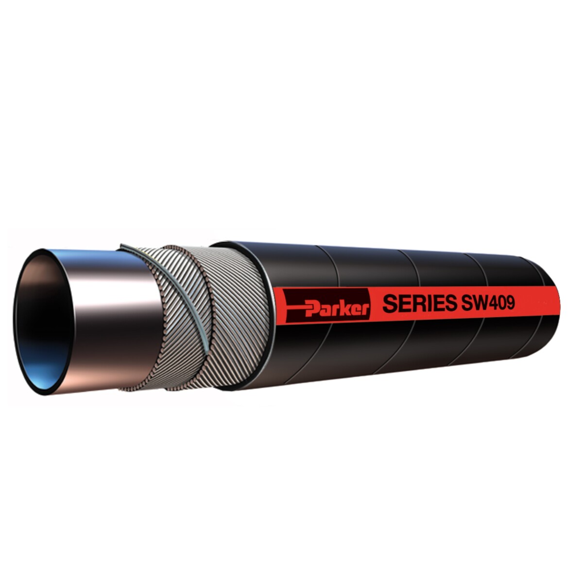 SW409-4000 : Parker Heavy Duty Sand Recovery/Vacuum Hose, Series SW409