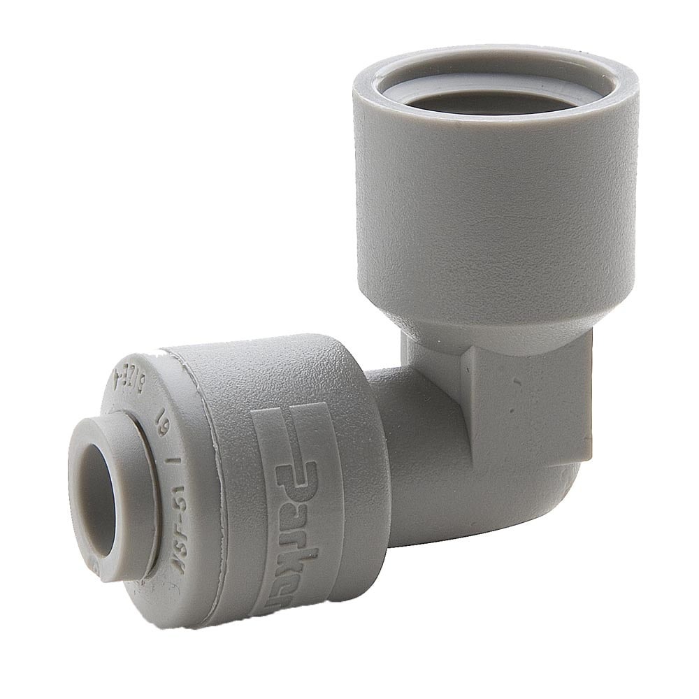 A6FE4-MG : Parker Push-to-Connect all plastic FDA compliant fitting, Parker TrueSeal