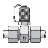 GMA3/12ZLCF : Parker In-Line Diagnostic Fittings and Adapters