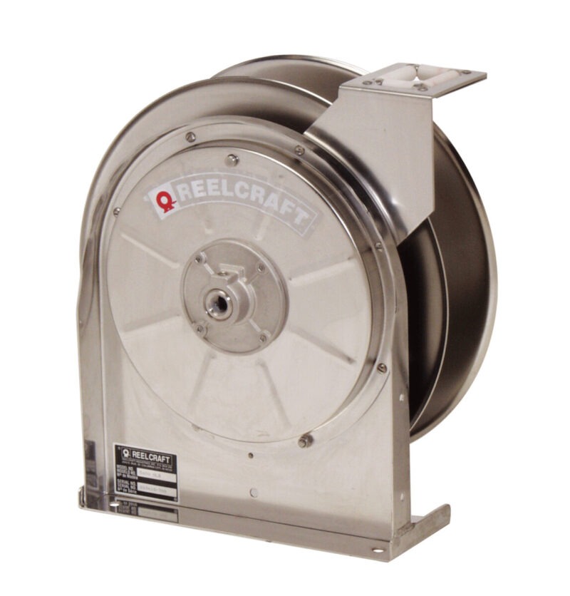 5600 OMS-S – 3/8 in. x 30 ft. Premium Duty Stainless Steel Hose Reel