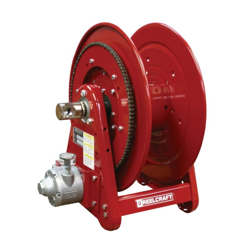 AA32106 L4A – 1/2 in. x 100 ft. Premium Duty Air Motor Driven Hose Reel