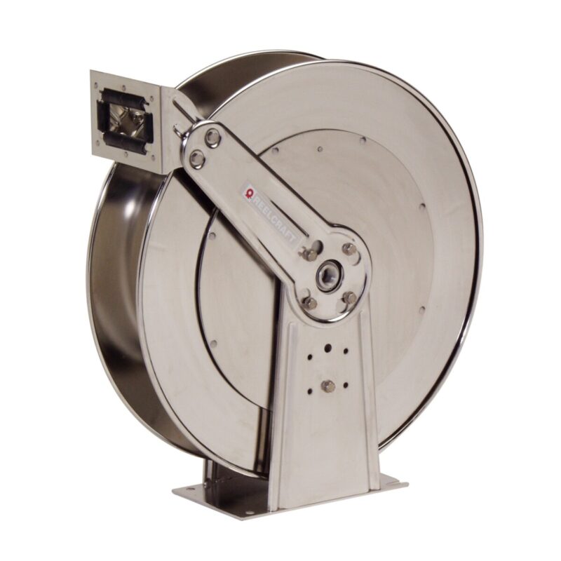 D83000 OLS-S – 3/4 in. x 75 ft. Stainless Steel Hose Reel