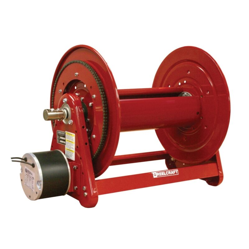 EA32118 M12D – 1/2 in. x 325 ft. Premium Duty 12 V DC Motor Driven Hose Reel