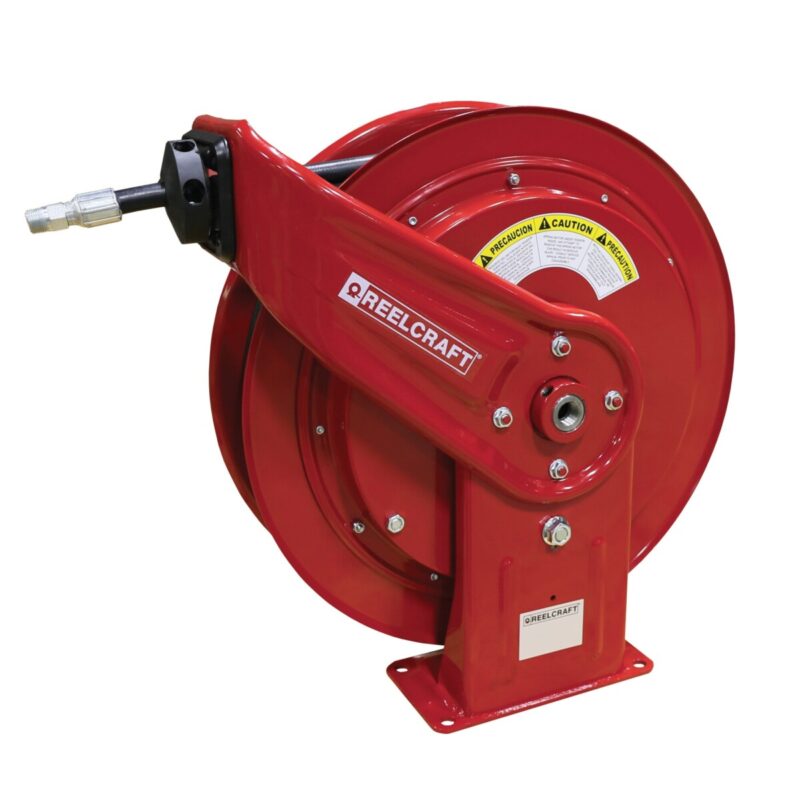 HD74100 OHP – 1/4 in. x 100 ft. Heavy Duty Mobile Base Hose Reel