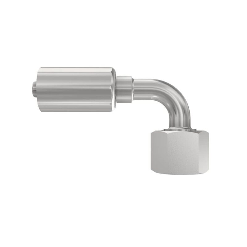 1CF43-10-4 : Parker Crimp Style Hydraulic Hose Fitting - 43 Series Fittings - Europe