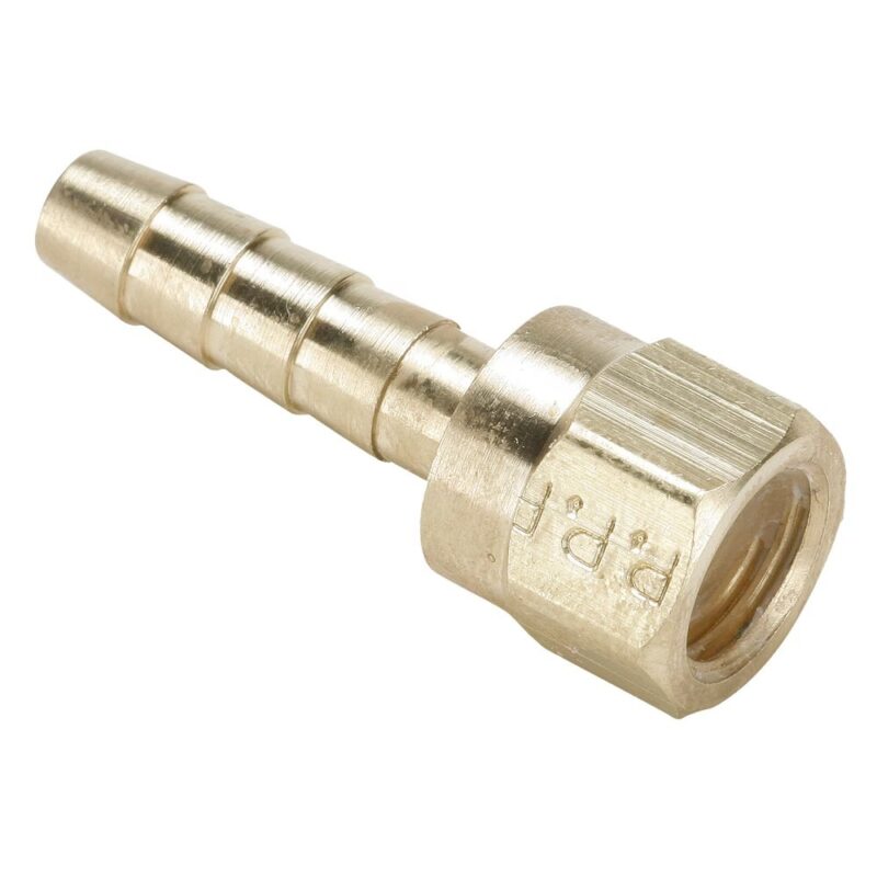 128HBLSV-4-4 : Parker Brass Hose Barb Fittings