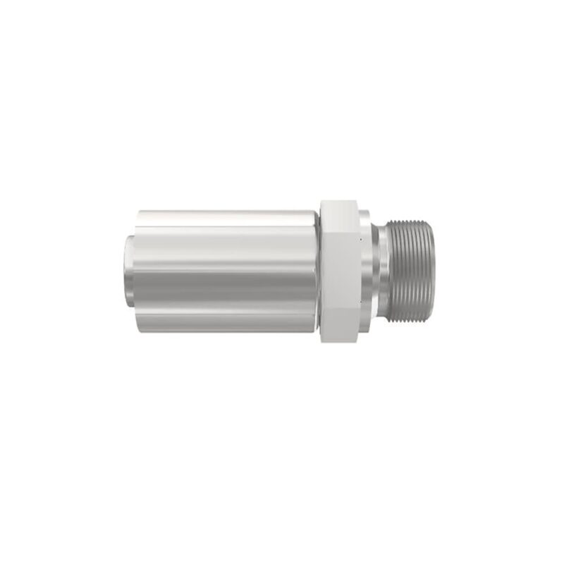 1D943-12-12 : Parker Crimp Style Hydraulic Hose Fitting - 43 Series Fittings - Europe