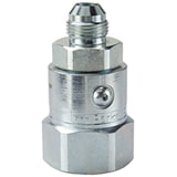 PS410306-4-4 : Parker Hydraulic Inline & 90 Degree Elbow, High Pressure Swivels - PS Series