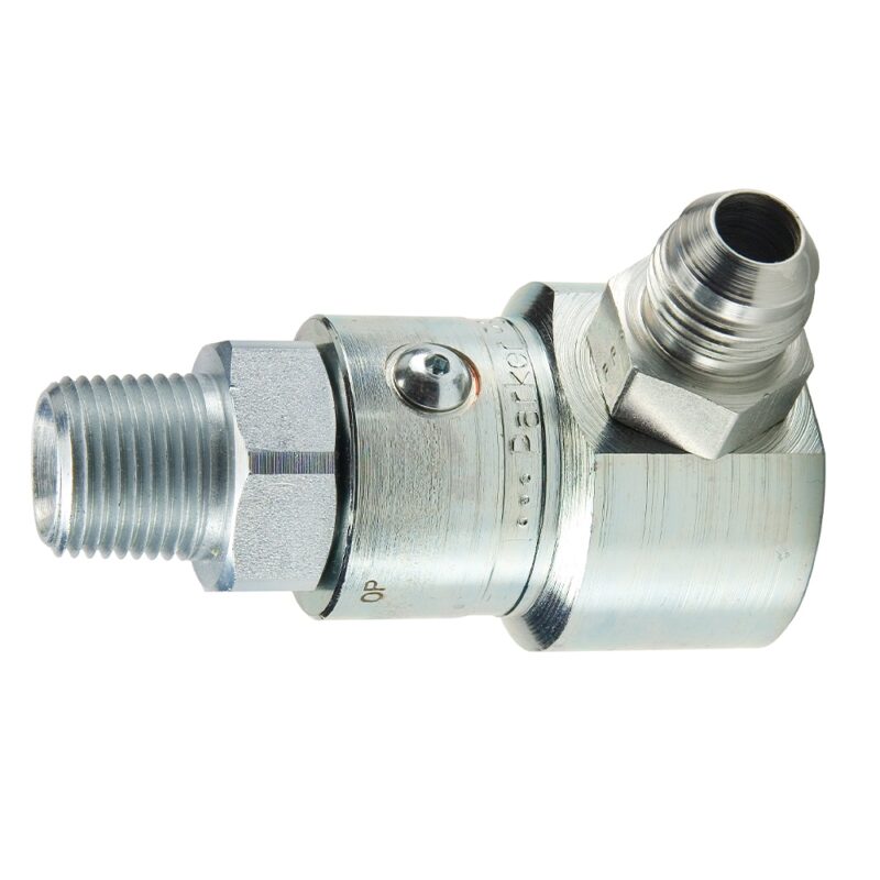 PS1690103-16-16 : Parker Hydraulic Inline & 90 Degree Elbow, High Pressure Swivels - PS Series