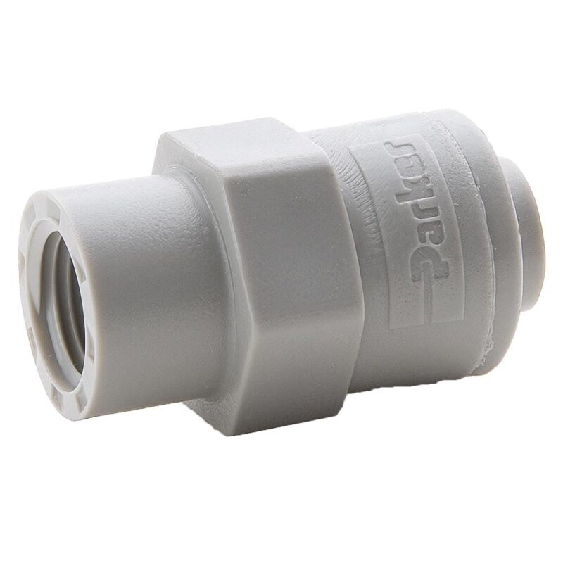 A6FC8-MG : Parker Push-to-Connect all plastic FDA compliant fitting, Parker TrueSeal
