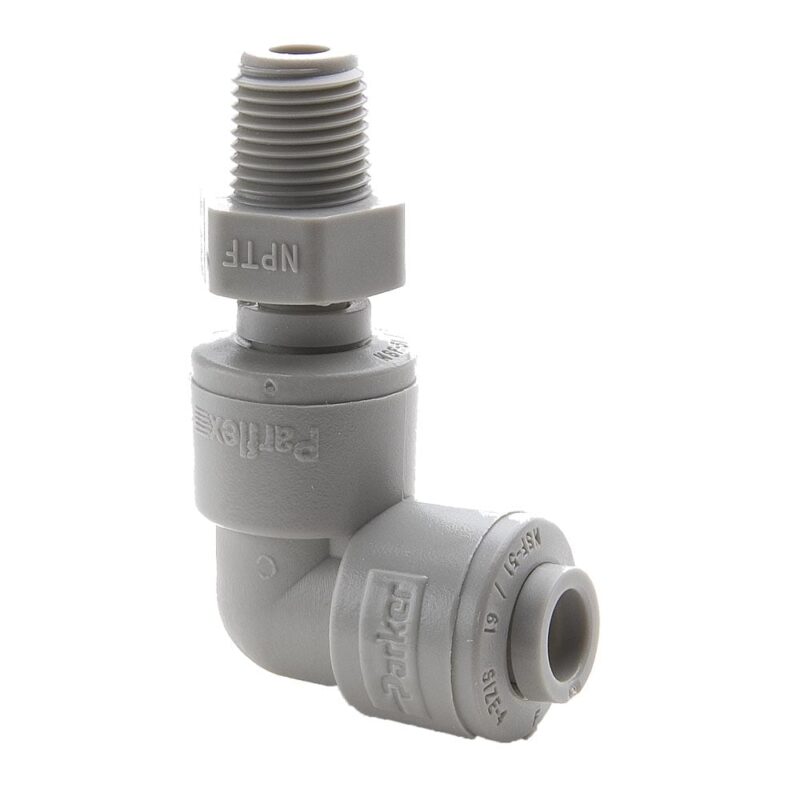 A6MES4-MG : Parker Push-to-Connect all plastic FDA compliant fitting, Parker TrueSeal