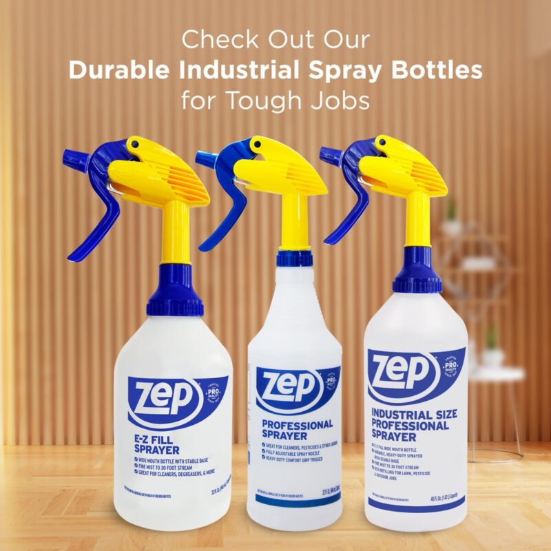 Zep : 733201 Bleach Resistant Professional Spray Bottle - 32 ounces - Image 4